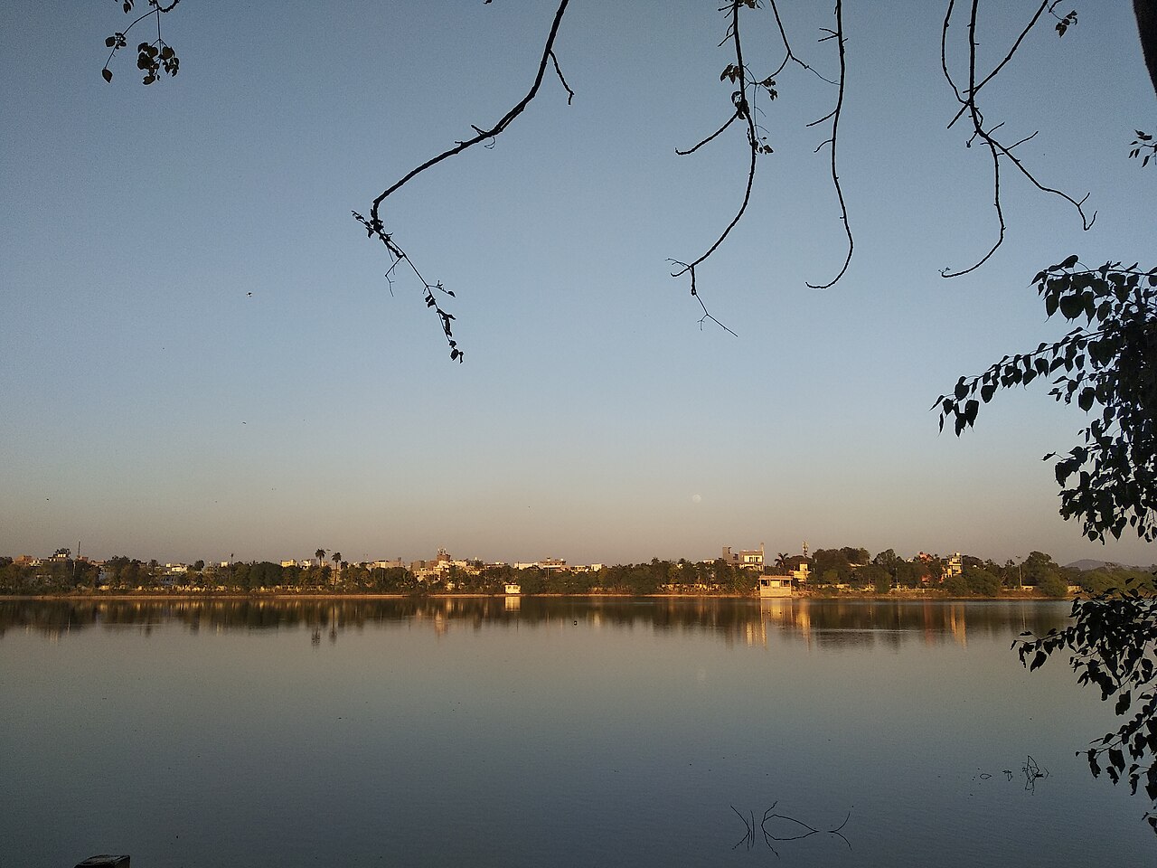 Lake view at Regional Park Indore